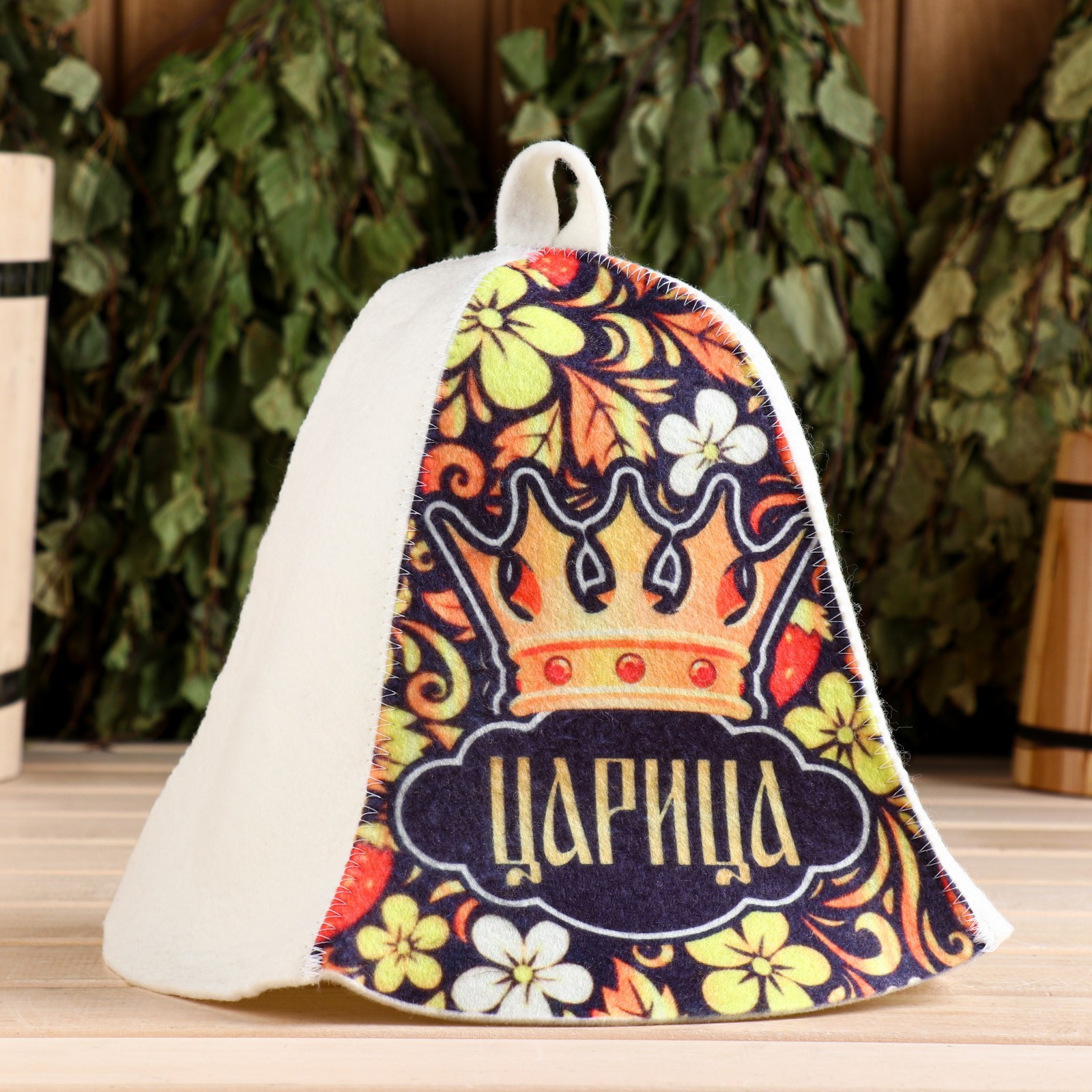 Шапка для бани "Царица" 9224507