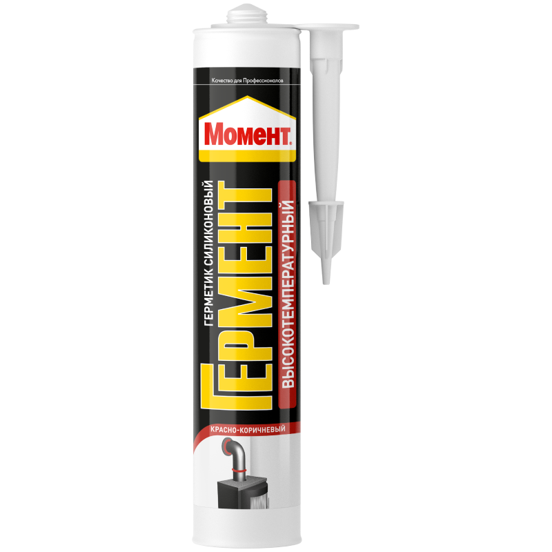 Герметик "Гермент" Силик Высокотемпер 300 мл (12 )