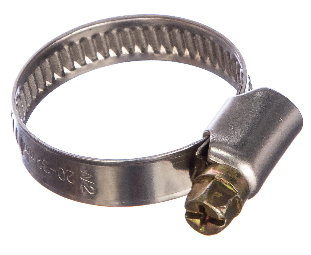 Хомут червячный из нерж/стали 20-32мм/9мм W2(20)