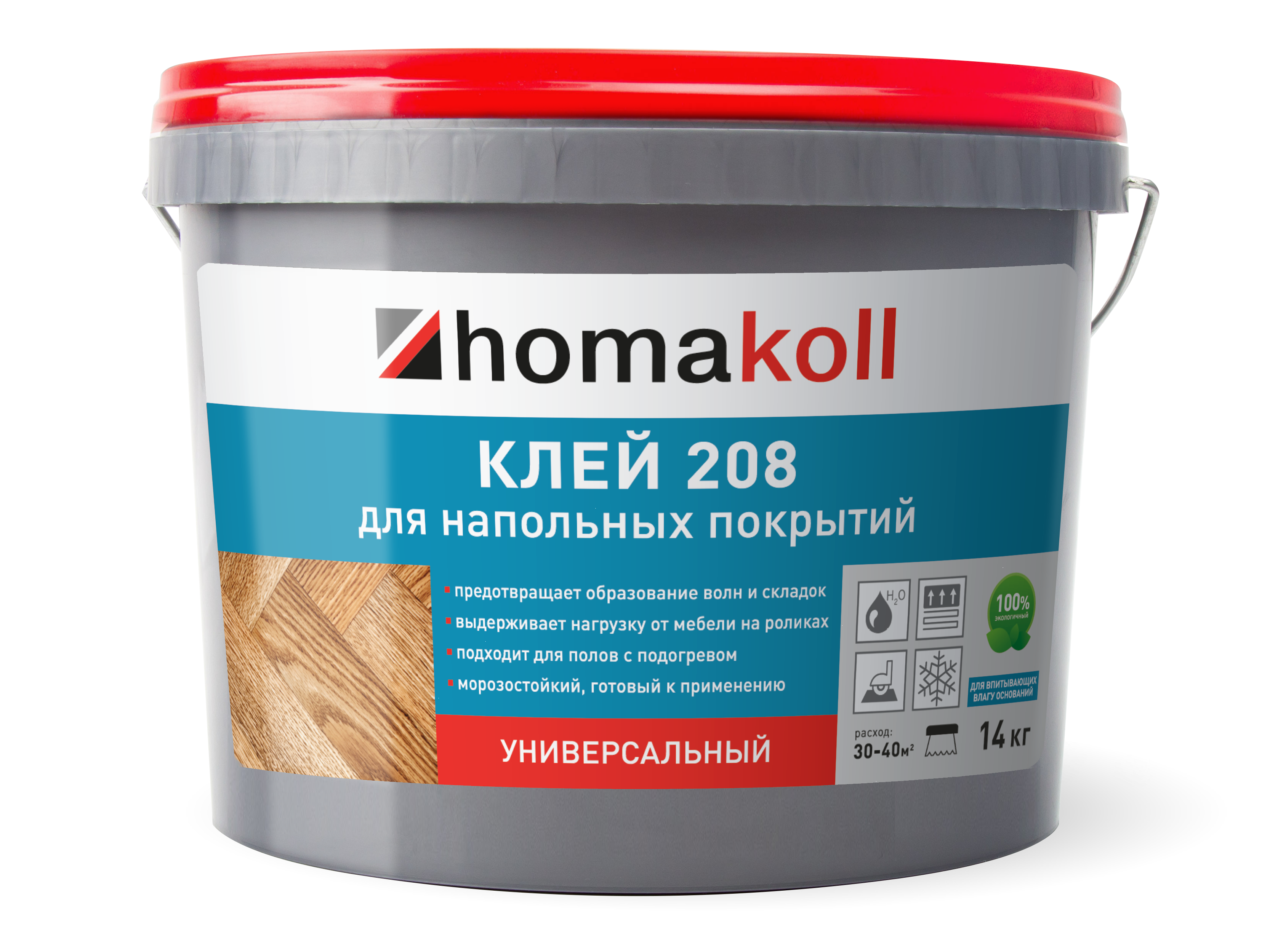 Клей Homakoll 208 1,3кг. для нап.покрытий универсальный (1)