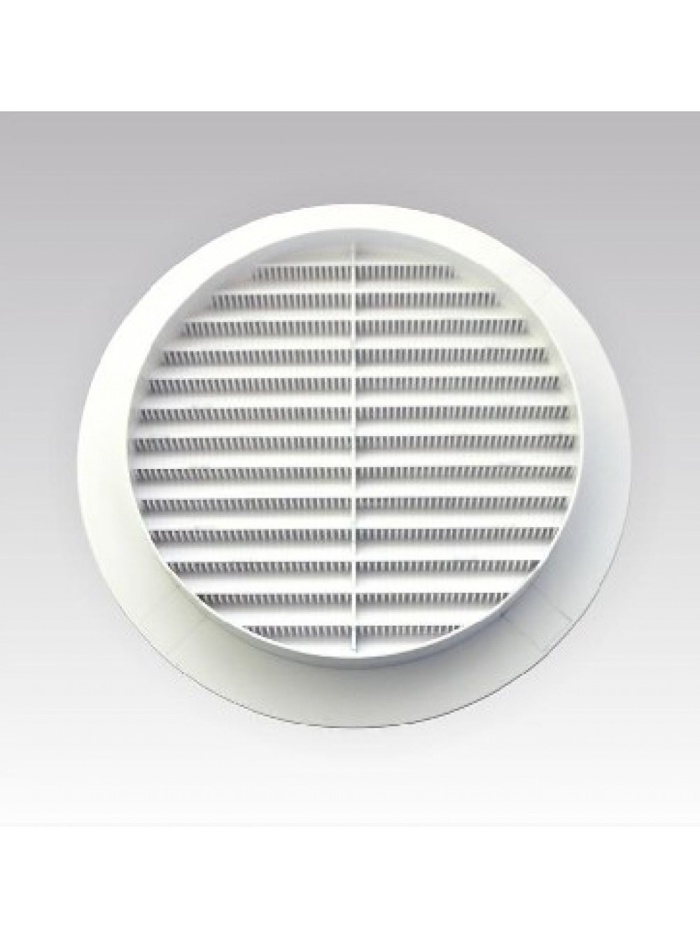 Решетка вытяжная круглая D150 с фланцем D125 с сеткой (40)