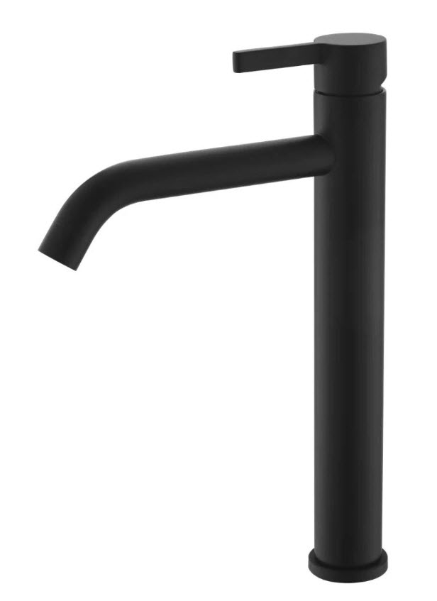 Смеситель для раковины Vessel  высокий, арт. VSL25B,черный(_10_)
