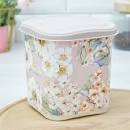 Емкость д/сыпучих продуктов 1,1л декор Бежевый (16) 221159927/06