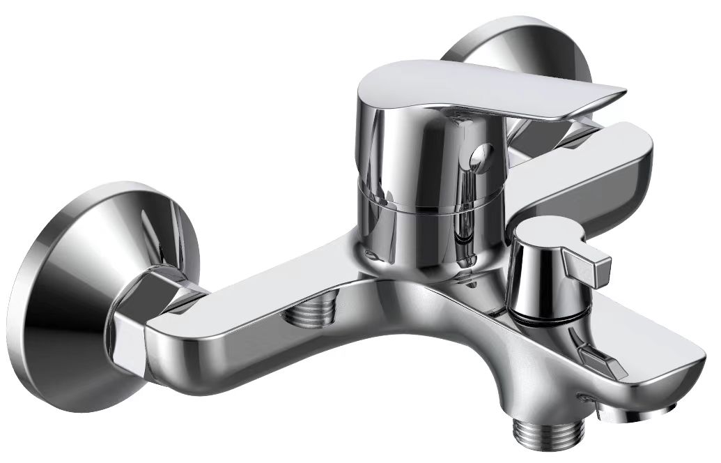 Смеситель Spring для ванн, короткий излив, c аксессуарами, арт. SG54