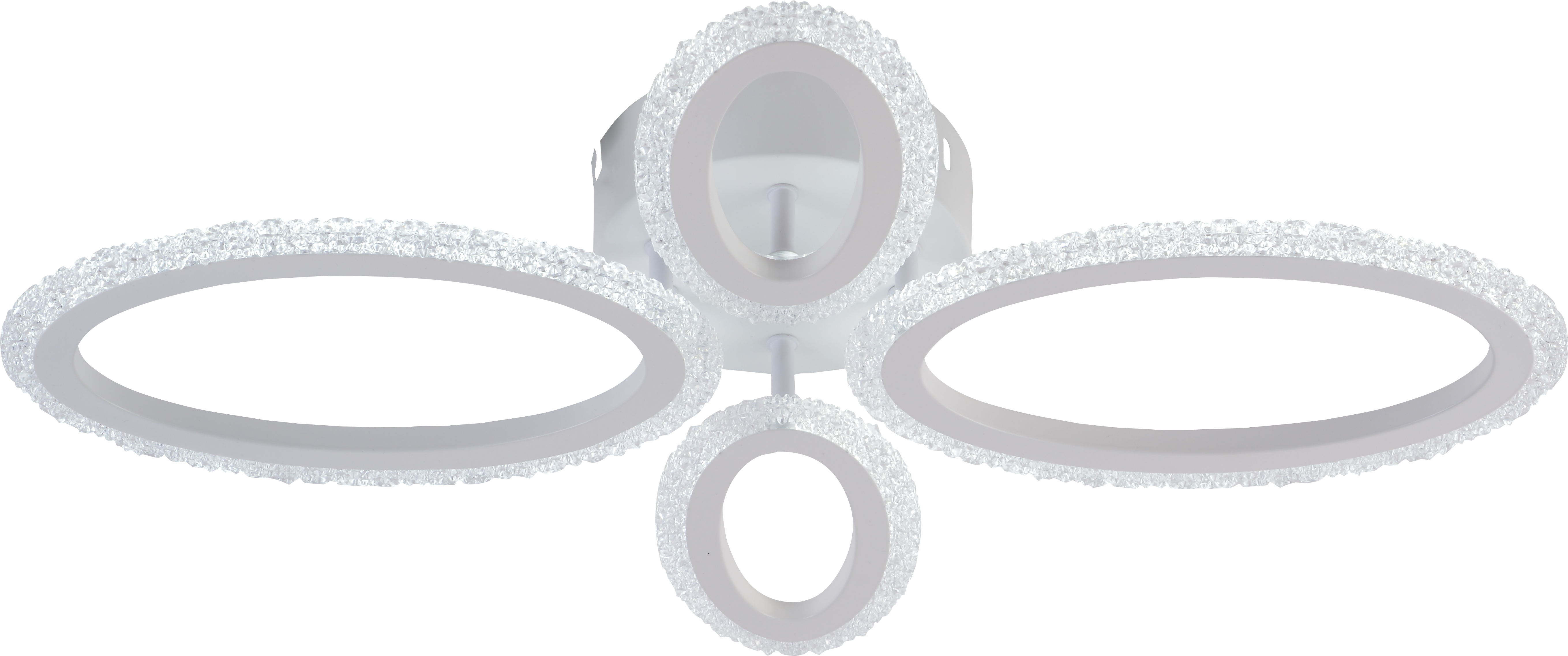 Светильник AU61607/2+2 WH LED Белый 62W ПДУ 610*440*75