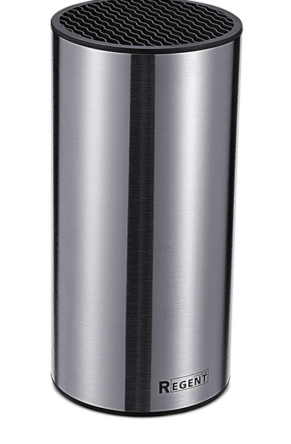 Подставка для ножей 23х11см (пластик, нерж.сталь) Linea BLOCK