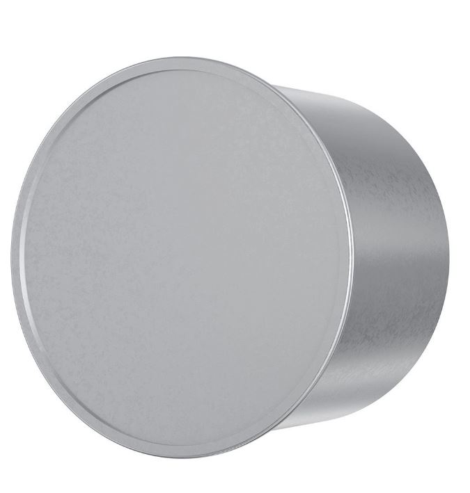 Заглушка PSG D125 оцинк.сталь ERA PRO (60)