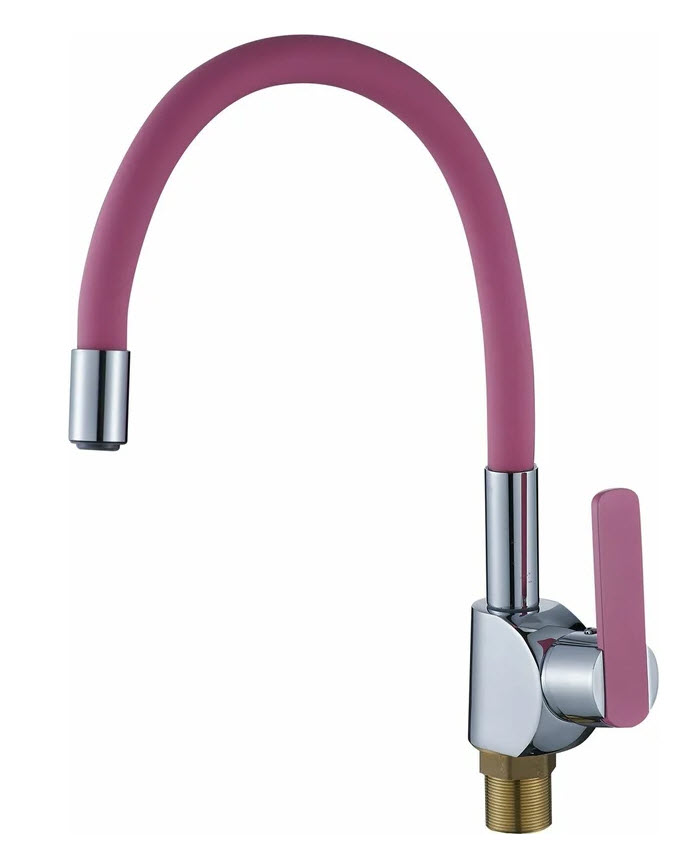 Смеситель для кухни с гибким изливом (крепление гайка) P58238-13(_10_)