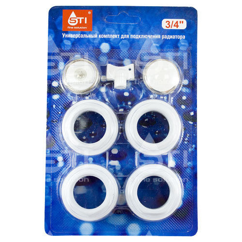 Комплект для радиаторов STI 1"х3/4" (50)(_50_)