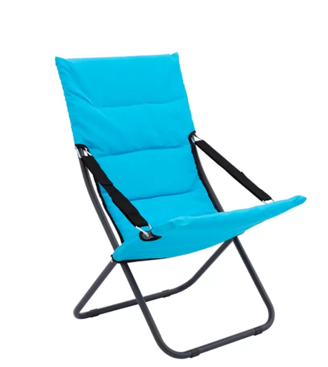 Кресло Nolita LOUNGE складное H95х62х85см, сталь 25мм с полимерным покрытием, макс 120кг арт.CFBX005