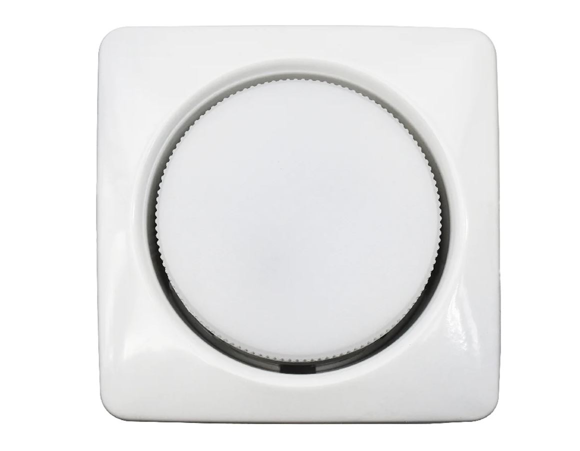 Светильник точный белый квадрат объемный GCL-GX53-H38-W (50)