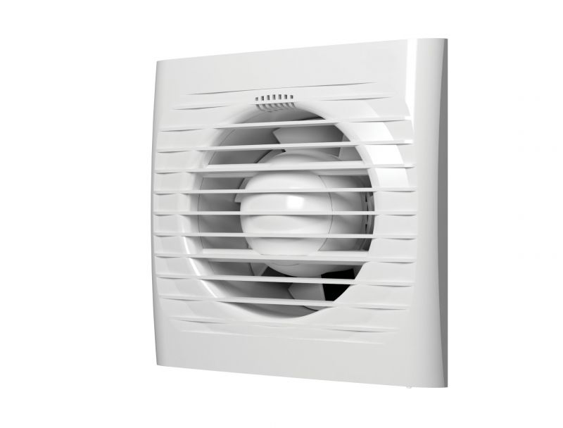 Вентилятор осевой вытяжной с обратным клапаном D 125 OPTIMA 5C  (16)
