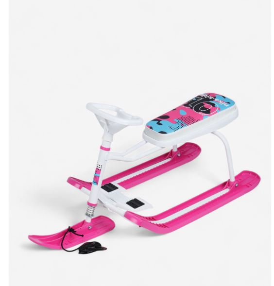 Снегокат «Тимка спорт 1+», цвет камуфляжный, розовый, ТС1+/КР Nika														