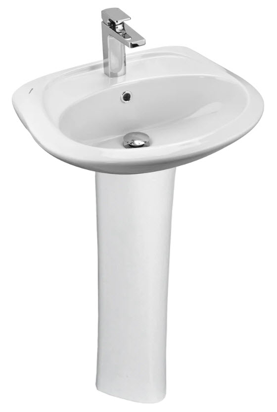 Раковина с пьедесталом Santek Бриз-55 (__)