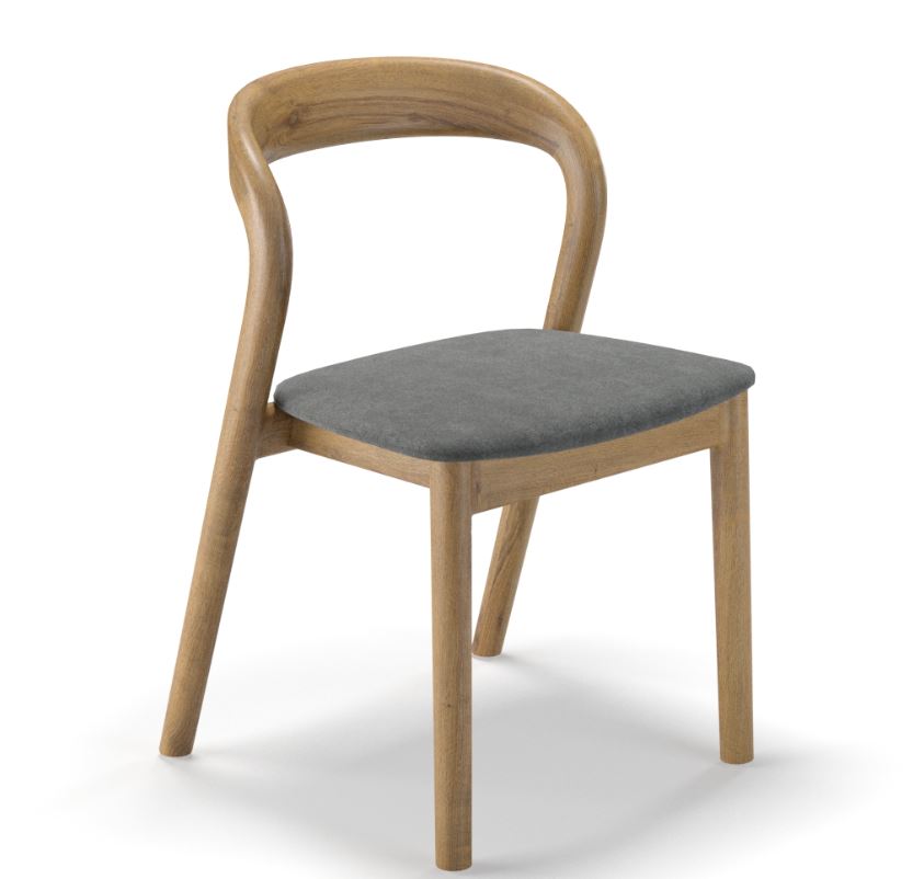 Стул Бионик дуб коньяк/грета грэй