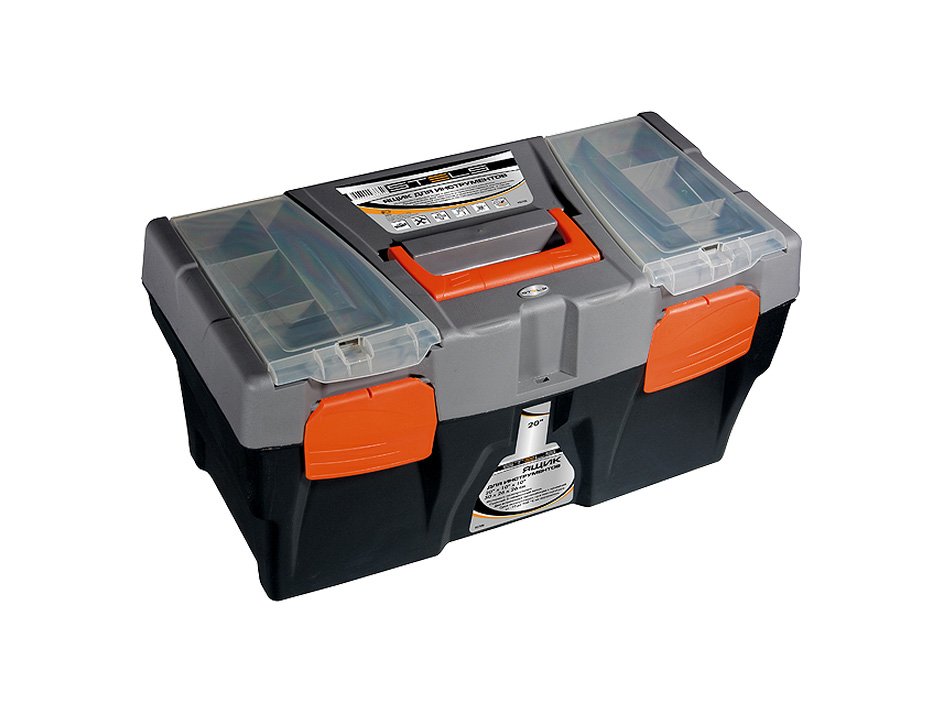 Ящик для инструмента, 500 х 260 х 260 мм (20"), пластик STELS Россия (3)