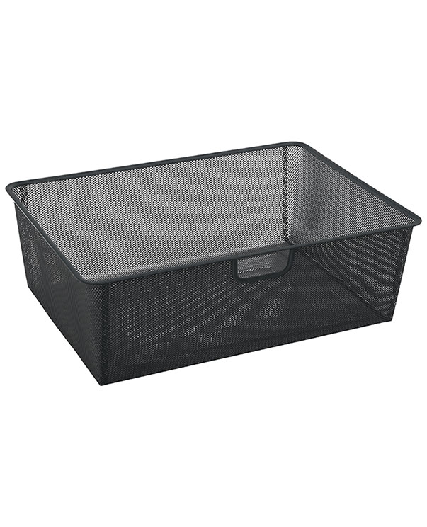 Корзина мелкосетчатая ПРАКТИК Home GBM 60х20, графит