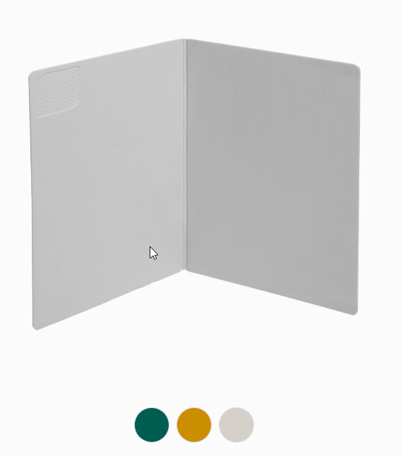 Доска разделочная Omni 365*256*2мм Светло-серый (20)