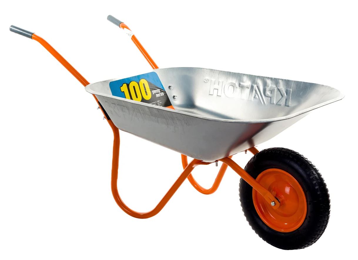 Тачка строительная Кратон WB-100H