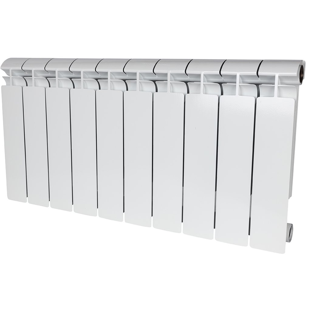 Радиатор биметаллический STOUT ALPHA 350 10 секций боковое подключение(_1_)