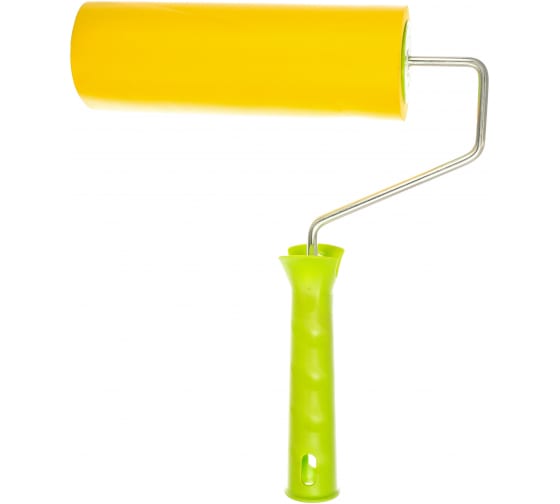 Валик прижимной резиновый с ручкой, 240 мм, D ручки - 8 мм// Сибртех (10)