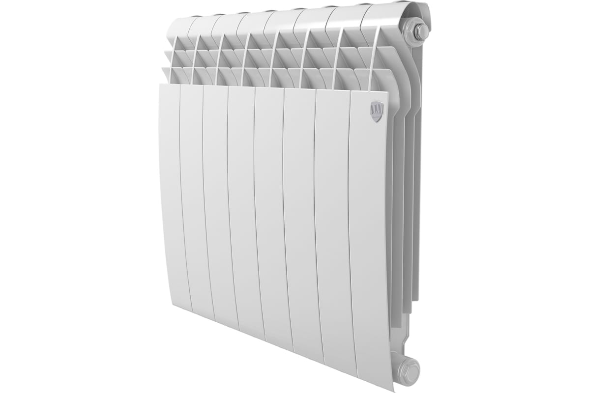 Радиатор биметаллический Royal Thermo Biliner 500 /Bianco Тraffico/8 секц. (Вт 170)(_1_)