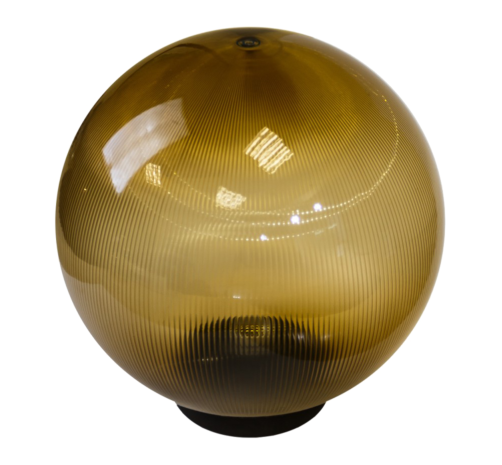 Светильник уличный шар, материал-ПММА(полиметилметакрилат), d=350мм (4)