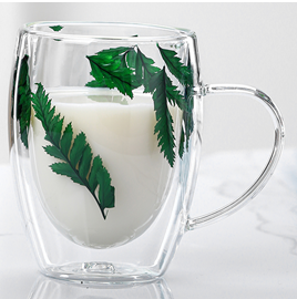 Стакан с ручкой 350 мл "Бранч"