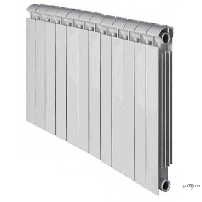 Радиатор биметаллические Rommer Profi 500 12секц (гл 80мм)(__)