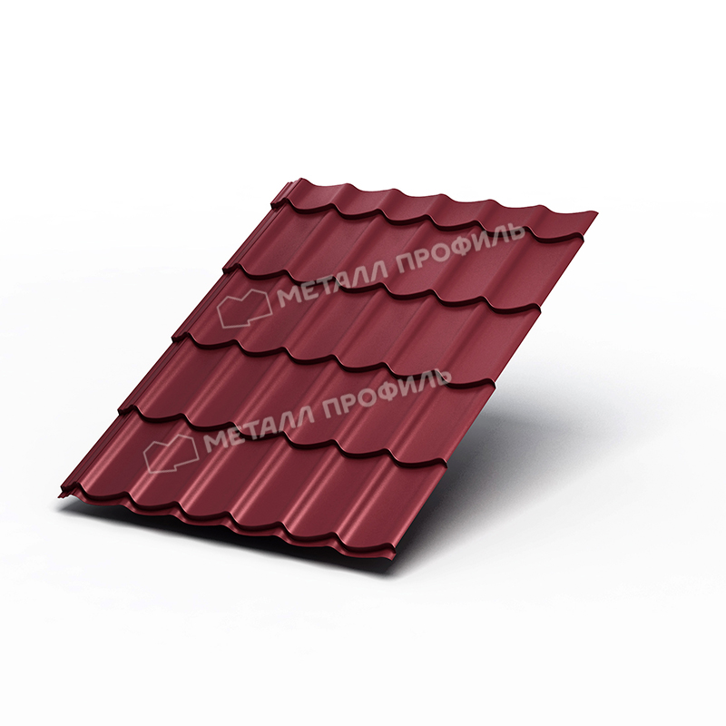 Профиль декоративный Монтерра-Х (ПЭ-01-3005-0,45) красное вино 3950*1190 (1шт=4,701м2)