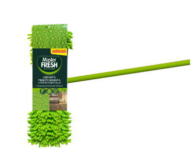 Швабра-флеттер телескоп (микрофибра с длинным ворсом), 1шт.*6 Мастер Фреш