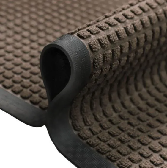 Коврик придверный влаговпитывающий "Heavy" 60 x 90 cm Brown (10)