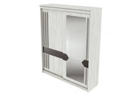 Шкаф-купе №25 (1,5 м) Грей (Сосна Санторини Светлый/Графит/Железная руда)