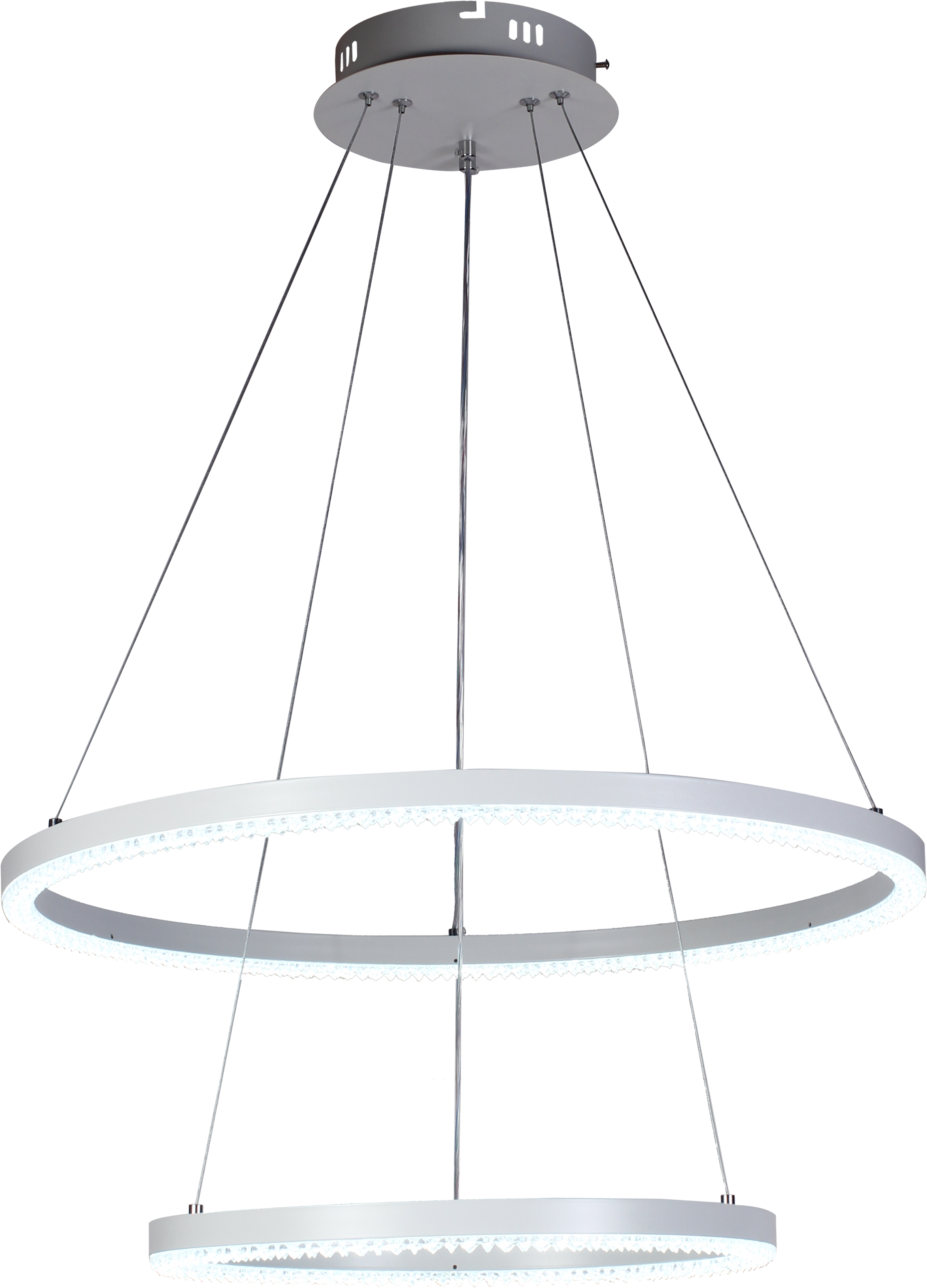 Подвесной светильник AU61227/2 WH Кольцо LED Белый 116W 3000-6000K ПДУ