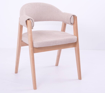 Стул Франко-1 (Цвет Светлый орех, Ткань Эрика Сильвер)