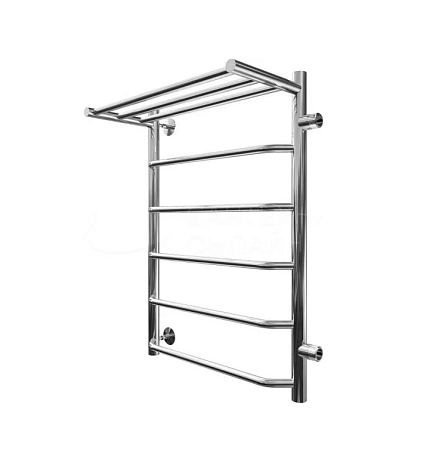 Полотенцесушитель Браво ПМ 1 с полкой 80*50* левое подкл.(_1_)