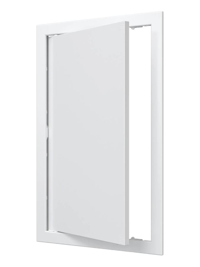 Люк ревизионный AD фланец 246х396 нажимной 268х418 пластик AURAMAX (20)