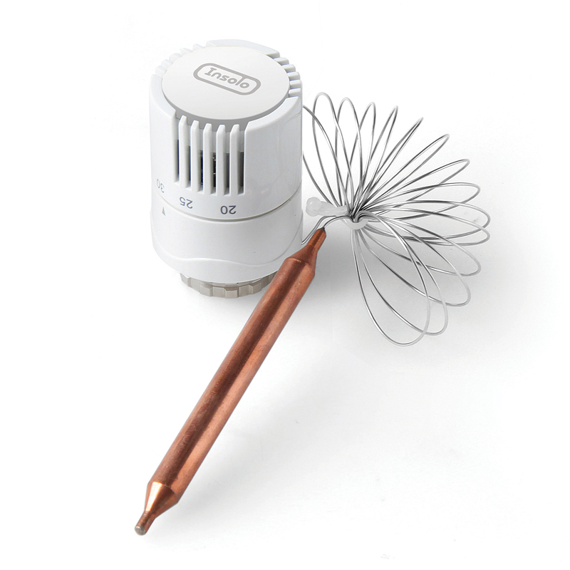 Термоголовка жидкостная Insolo с выносным датчиком М30*1,5 20-60С (50)