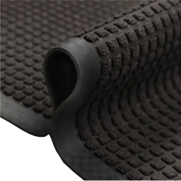 Коврик придверный влаговпитывающий "Heavy" 60 x 90 cm Dark Gray (10)