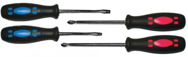 Отвертки FIT 4 шт. "Стандарт" CrV (10)