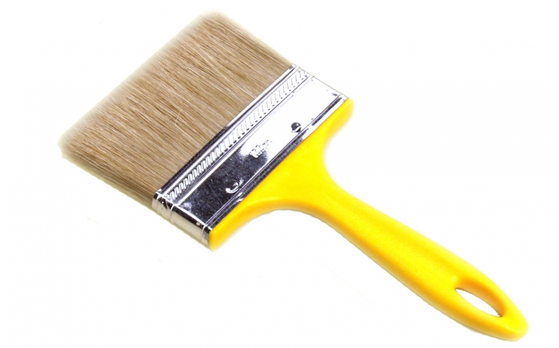 Кисть КФ эксперт 50*12 желтая ручка (140)