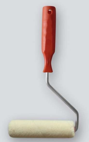 Мини-валик велюр DECOR 110 мм в ассортименте (30)