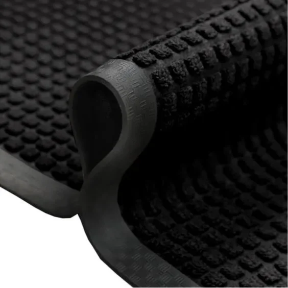 Коврик придверный влаговпитывающий "Heavy" 60 x 90 cm Black (10)