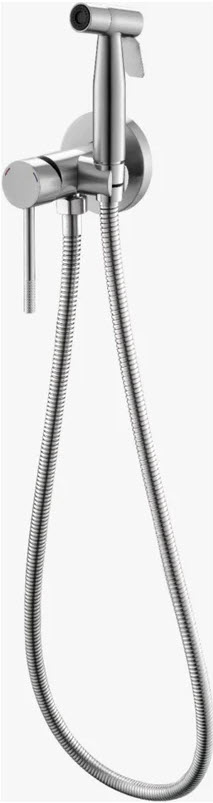 Смеситель скрытого монтажа Vessel с гигиеническим душем,темно-серый, арт. VSL01GM, VODA