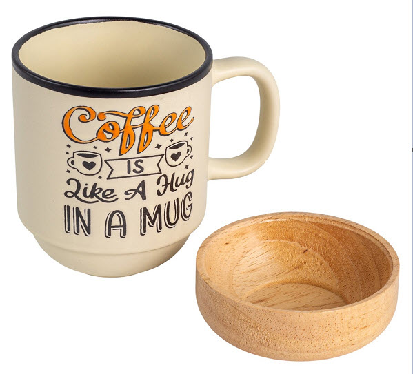 Кружка CoffeeMania бежевая 420мл