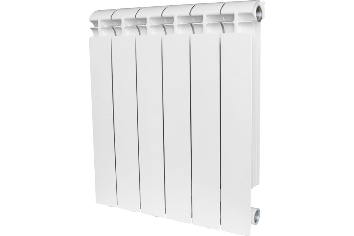 Радиатор биметаллический STOUT ALPHA 500 10 секц. (Вт 171)(_1_)