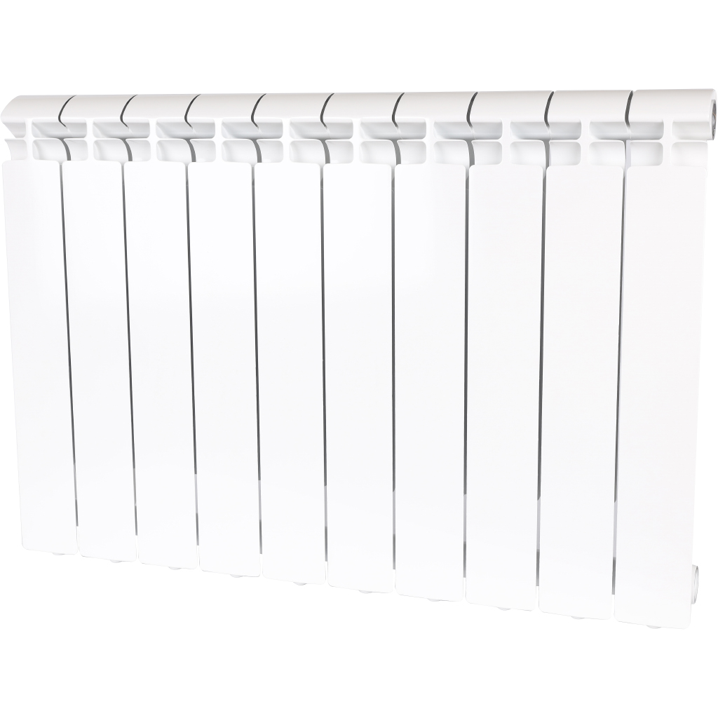 Радиатор алюминиевый STOUT ALPHA 500 10 секц. (Вт 174)(_1_)