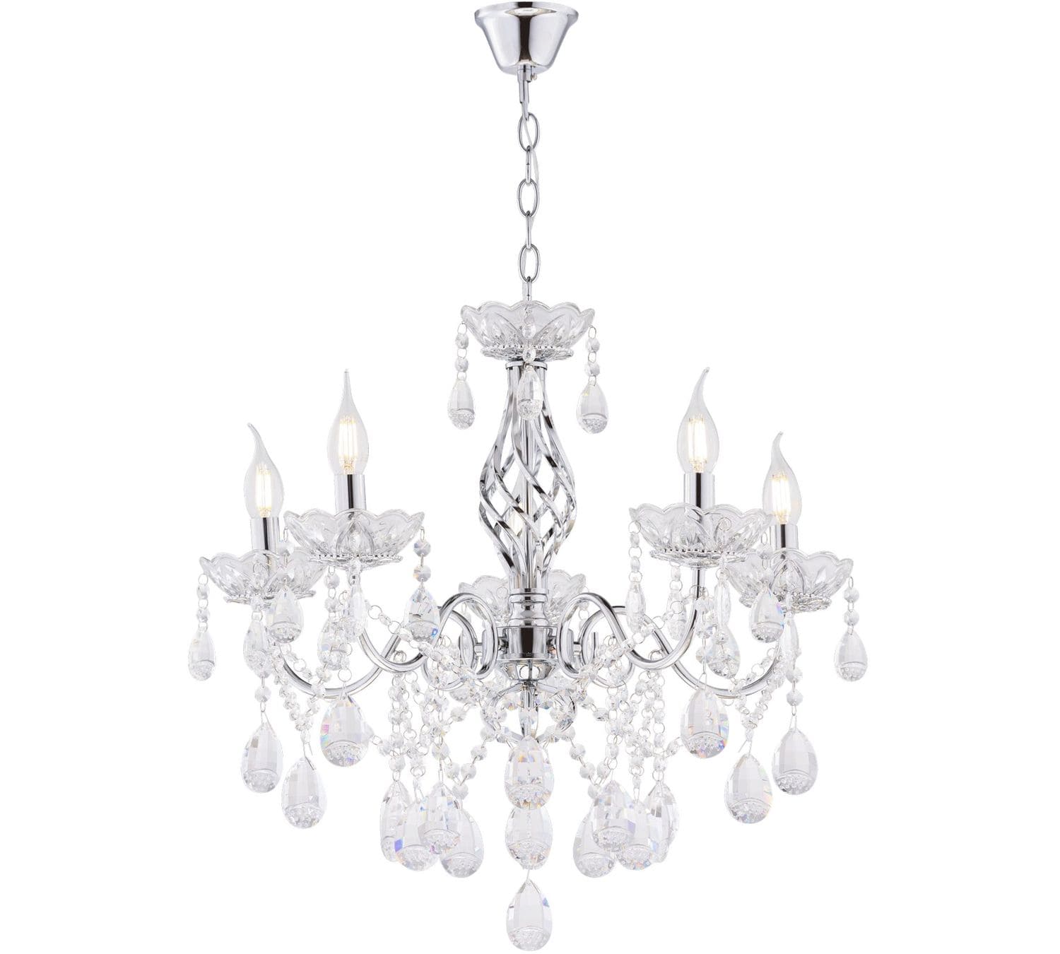 Подвесная люстра 2313/5 CR (1) (RL)