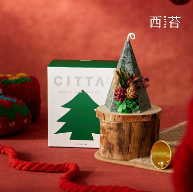Свеча ароматизированная CITTA Новогоднее настроение