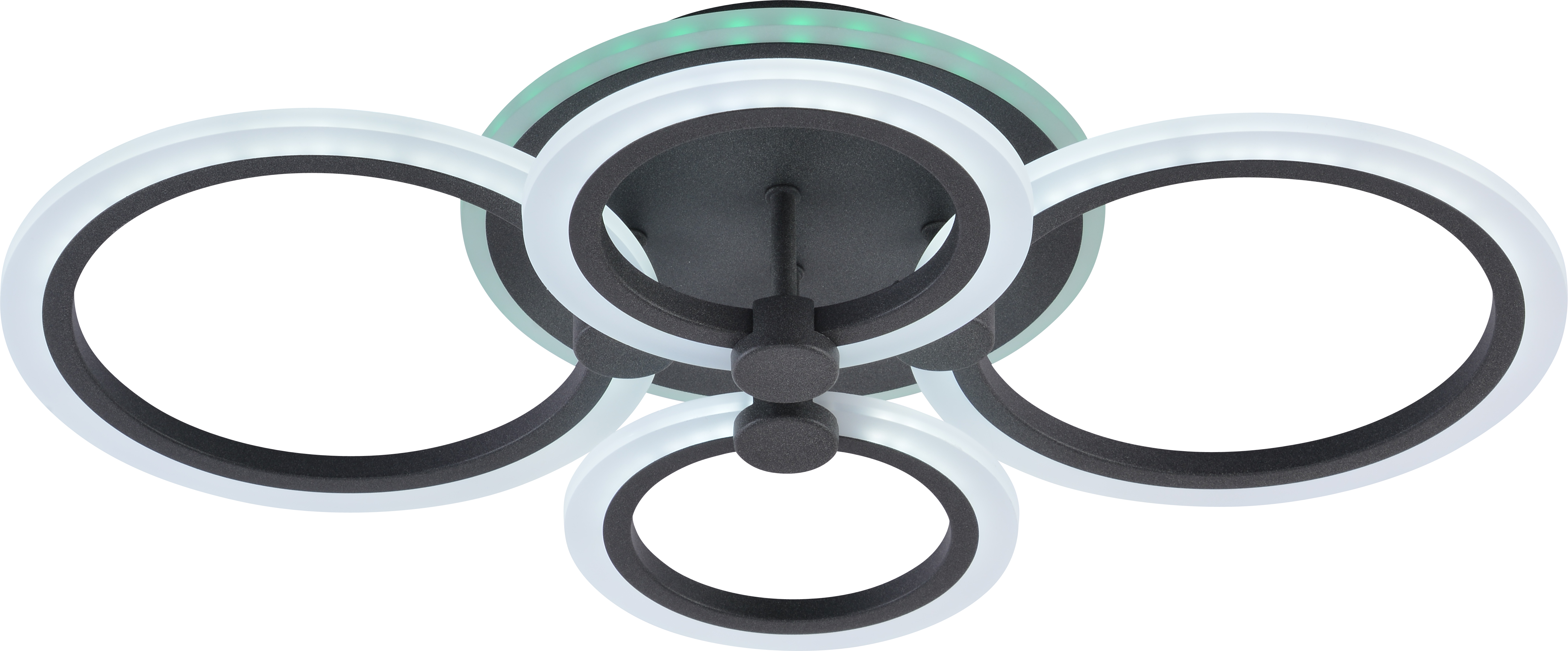 Светильник AU61624/4 GF RGB LED Графит 572+7W ПДУ 610*400*125